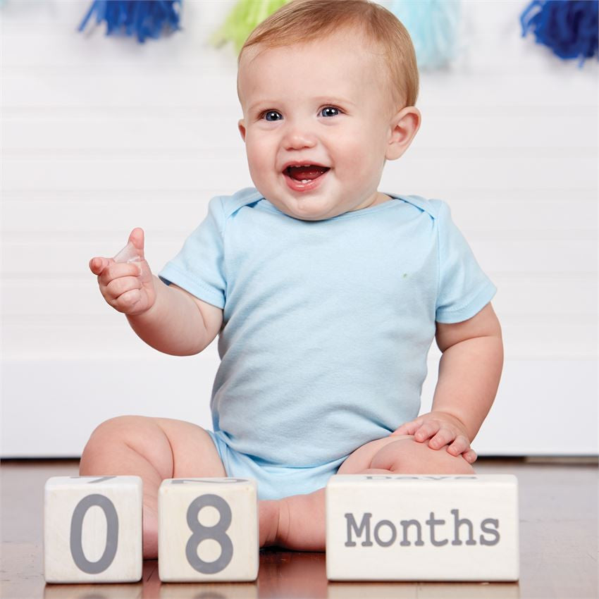 Monthly cheap baby blocks