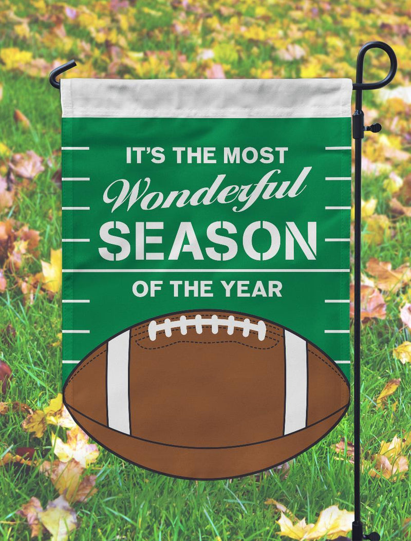 Football Season Garden Flag