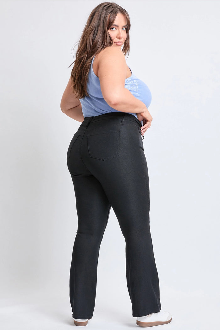 Hyperstretch High Rise Flares