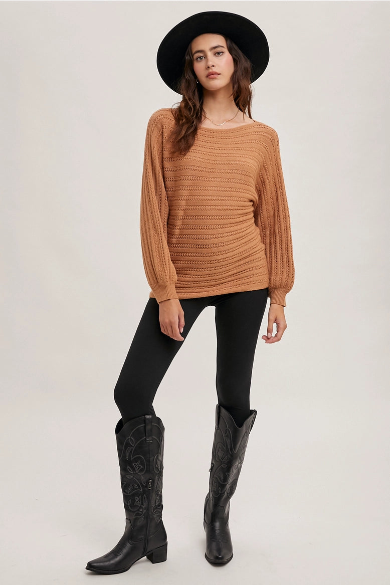 Textured Versatile Pullover