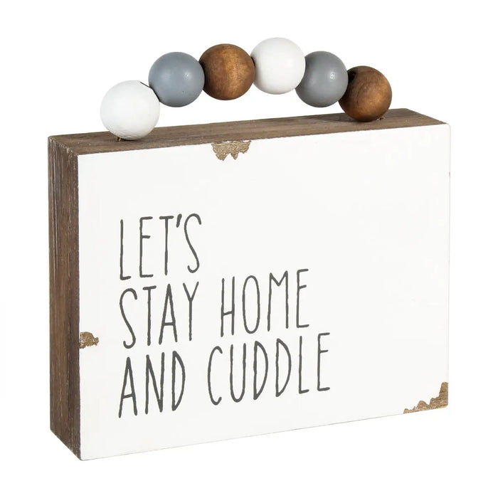 Stay Home Box Sign