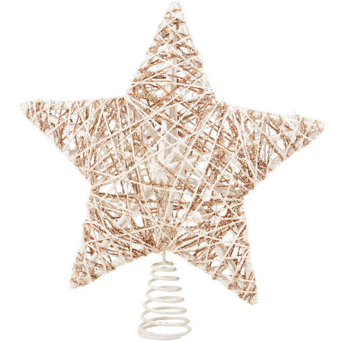 Glitter Star Tree Topper