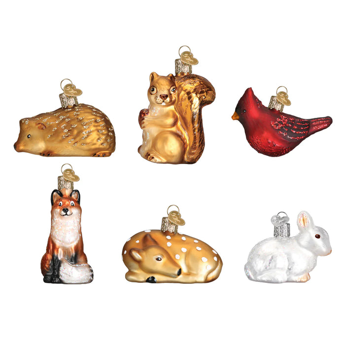 Mini Woodland Animal Ornament