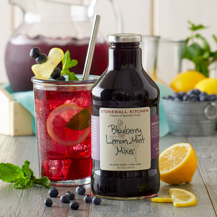 Blueberry Lemon Mint Mixer