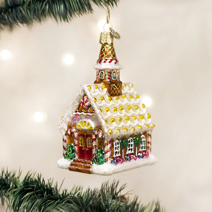 Gingerbread Church Ornament