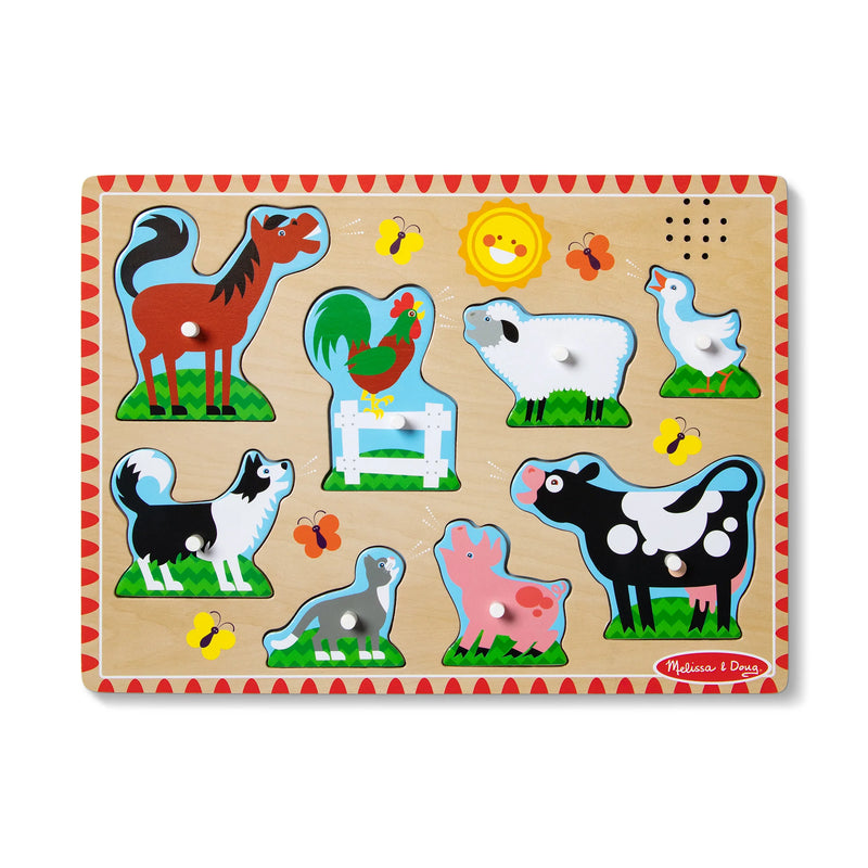 Farm Animals Sound Puzzle