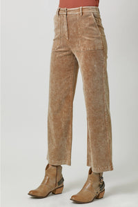 Washed Corduroy Trousers