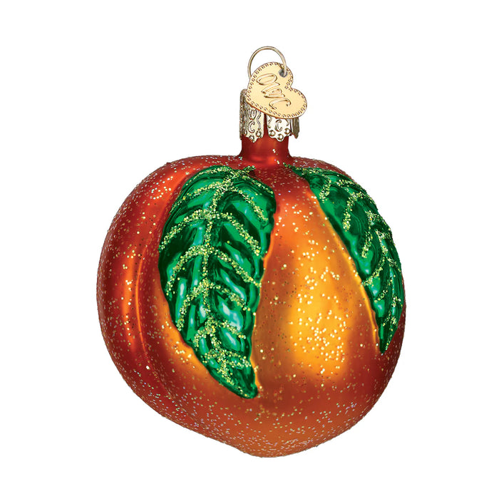 Peach Ornament