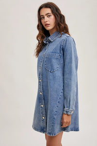 Denim Shirt Dress