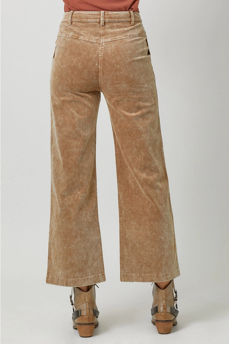 Washed Corduroy Trousers