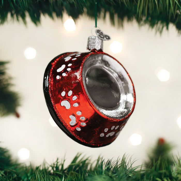 Dog Bowl Ornament