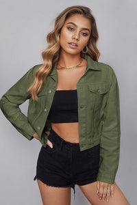 Crop Denim Jacket