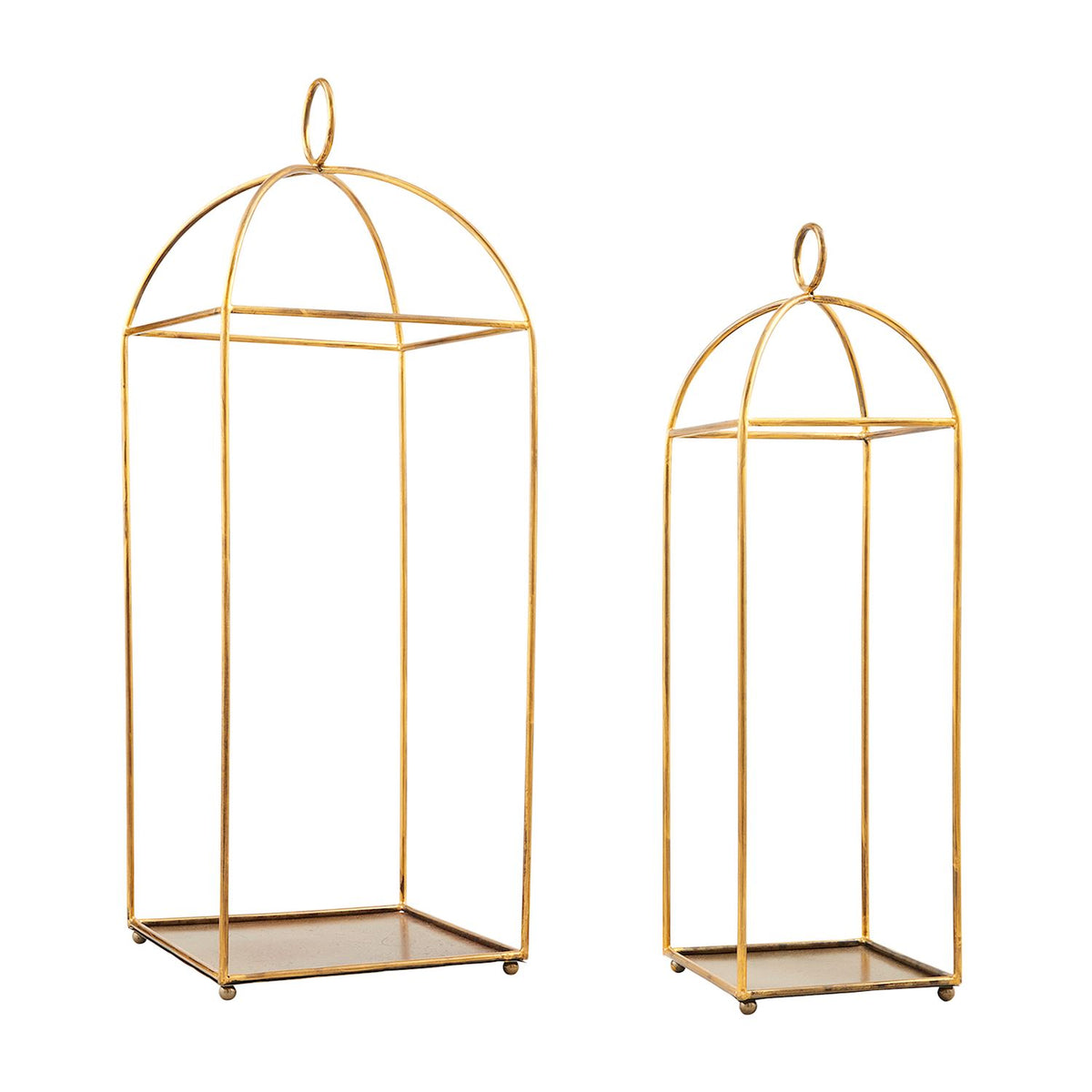 Tall Brass Lantern