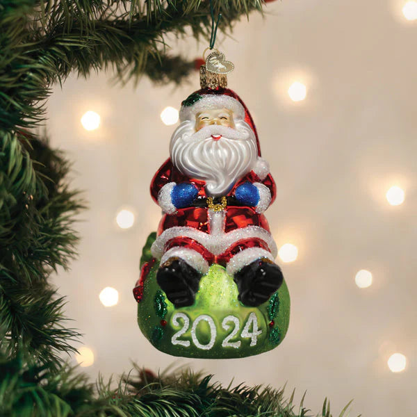 Jovial Santa 2024 Ornament