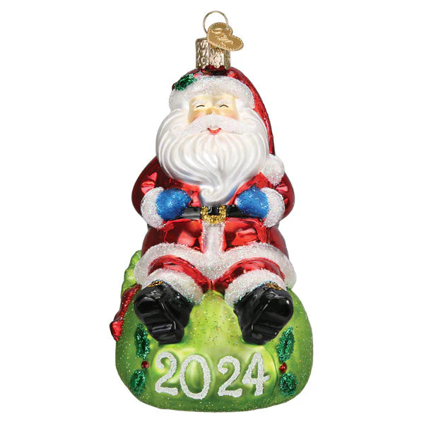 Jovial Santa 2024 Ornament