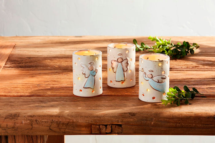 Farmhouse Angel Votives