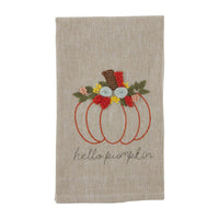 Grateful French Knot Towel