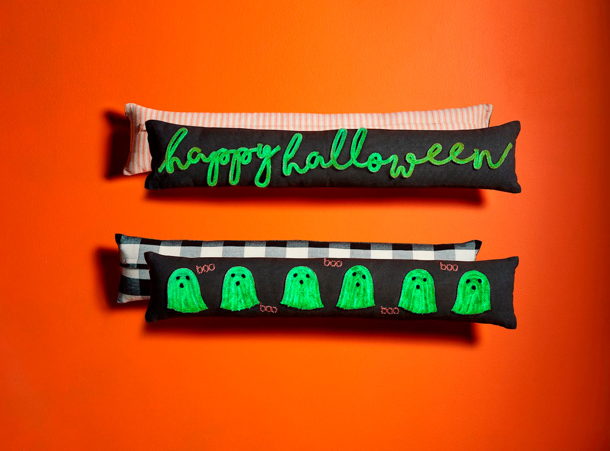 Halloween Glow Skinny Pillow