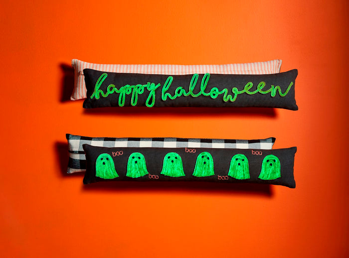 Halloween Glow Skinny Pillow