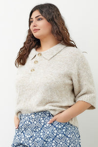 Boucle Knit Sweater