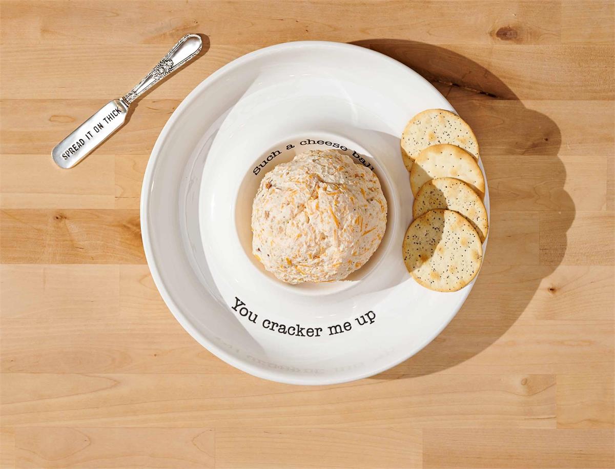 Cheese Ball Dish Set