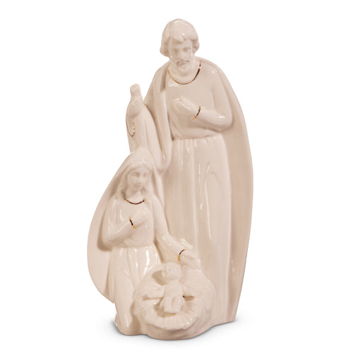 Glazed Holy Family Figure