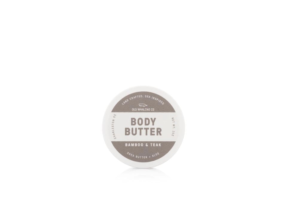 Travel Bamboo Teak Body Butter