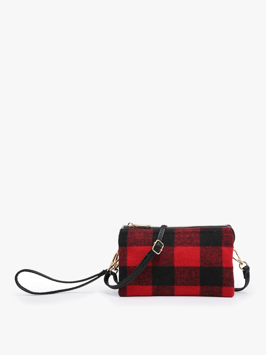 Riley Plaid Crossbody