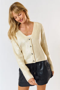 Sequin Cardigan