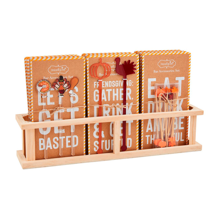 Thanksgiving Bar Accessories Set