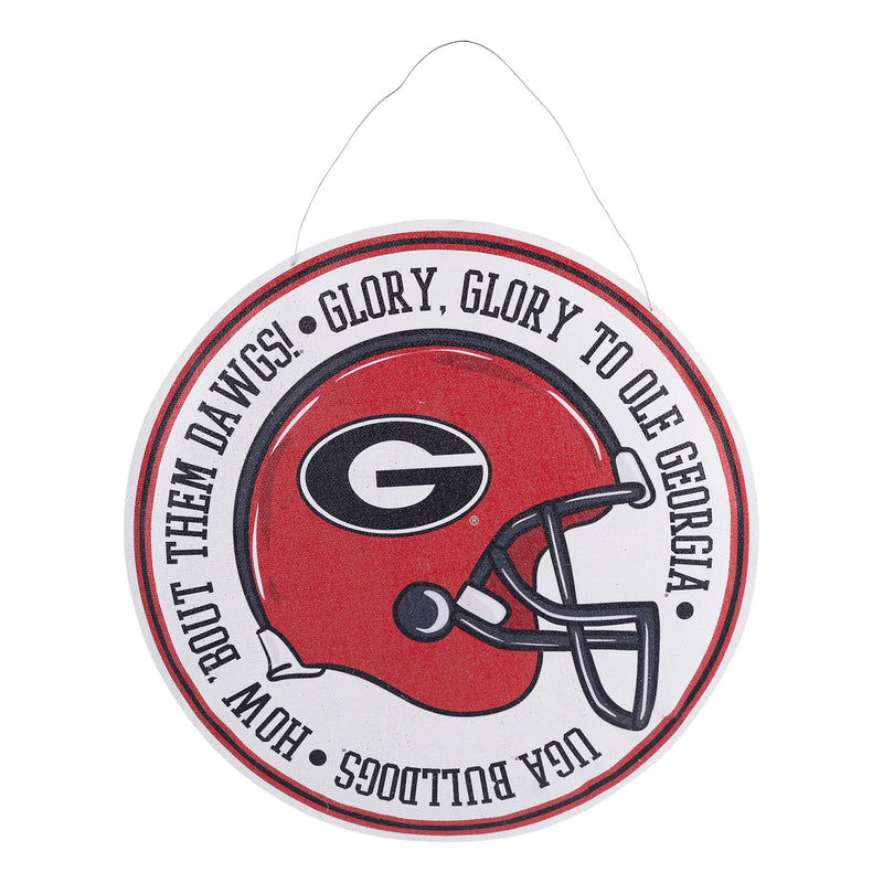 UGA Reversible Wreath/Helmet Burlee