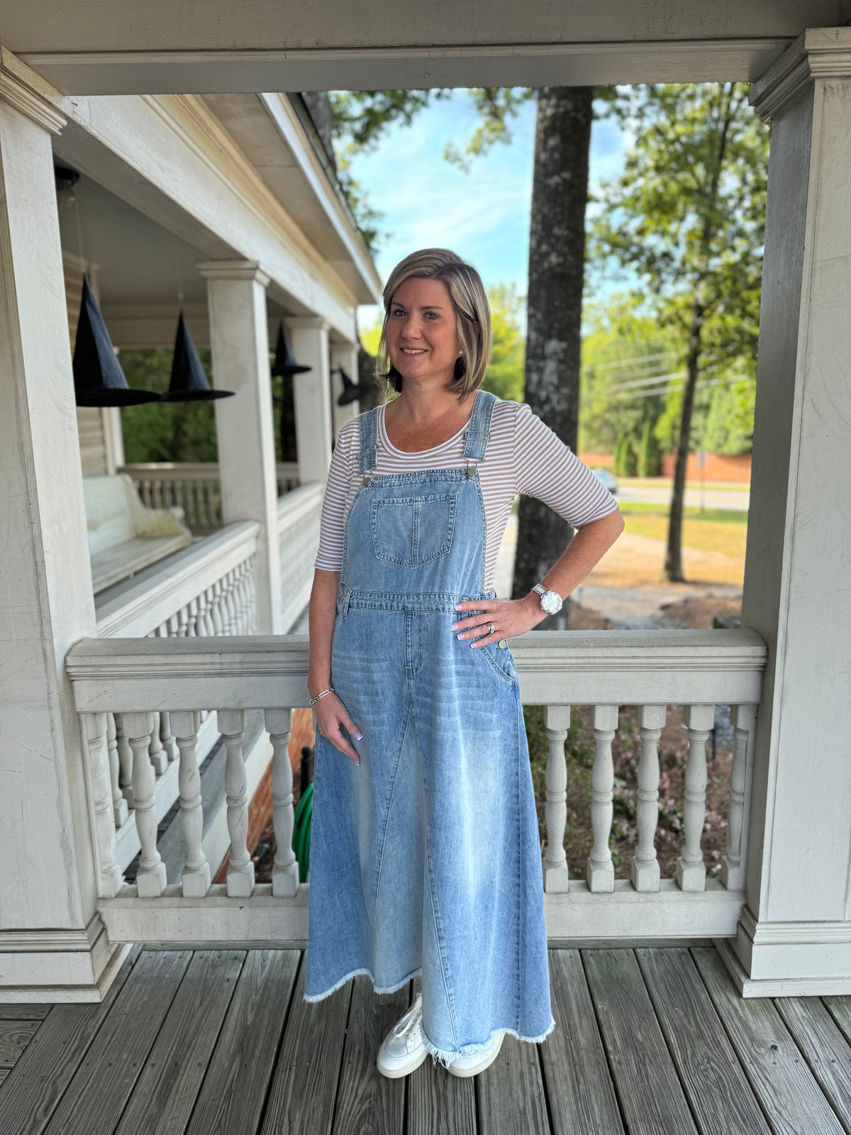 Denim Jumpsuit Dress