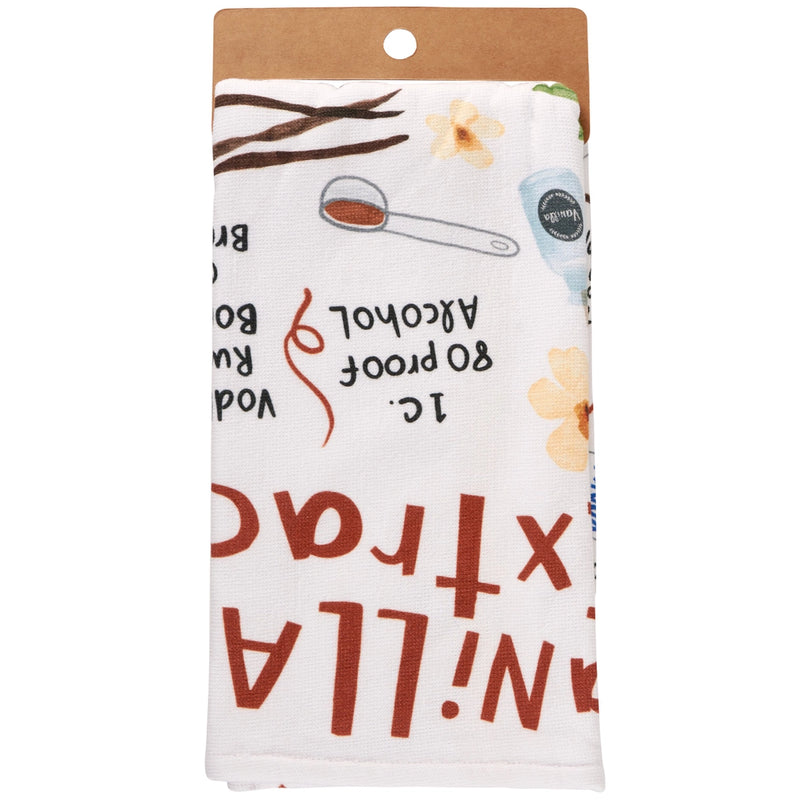 Vanilla Extract Kitchen Towel