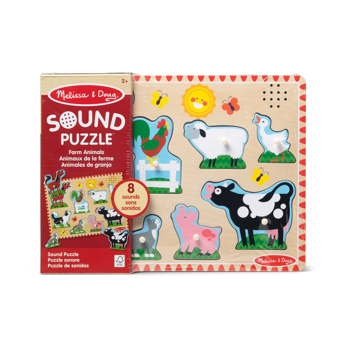 Farm Animals Sound Puzzle