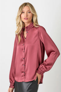 Ruffled Collar Blouse