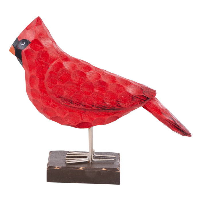 Carved Red Bird