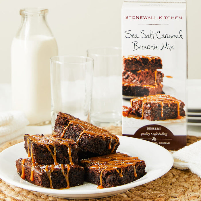 Sea Salt Caramel Brownie Mix