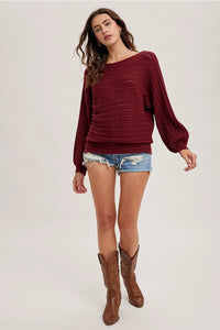 Textured Versatile Pullover