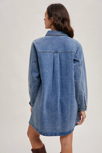 Denim Shirt Dress