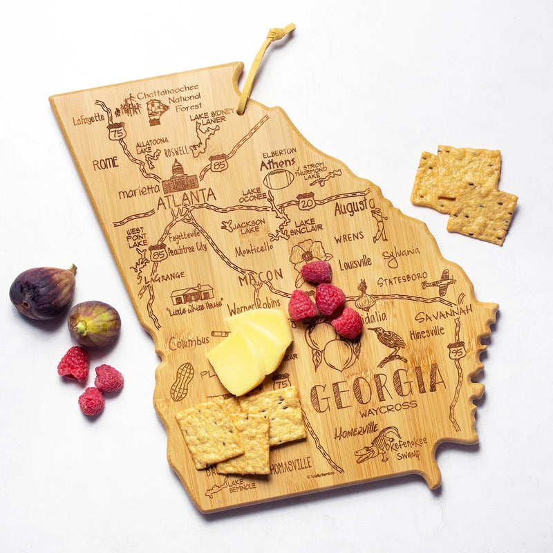 Destination Georgia Shaped Board