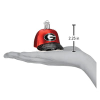 UGA Baseball Cap Ornament