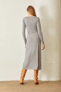 Wrap Sweater Dress