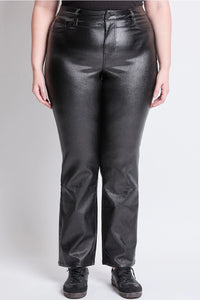 Straight Leg Metallic Pant