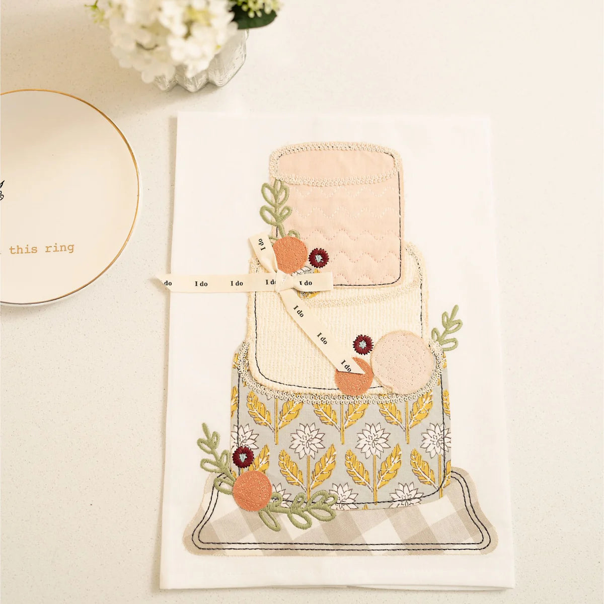 Wedding Cake Tea Towel