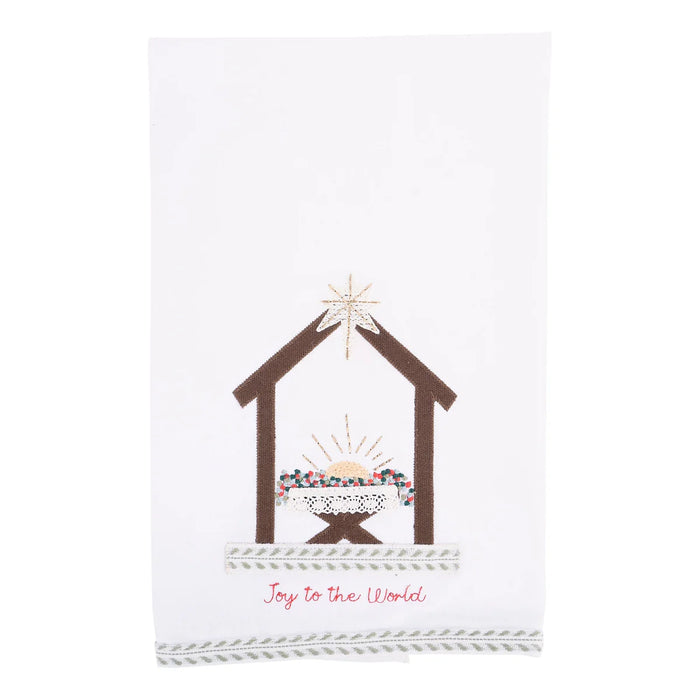 Joy to the World Tea Towel