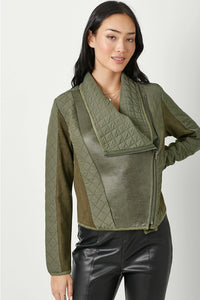 Drape Quilting Jacket