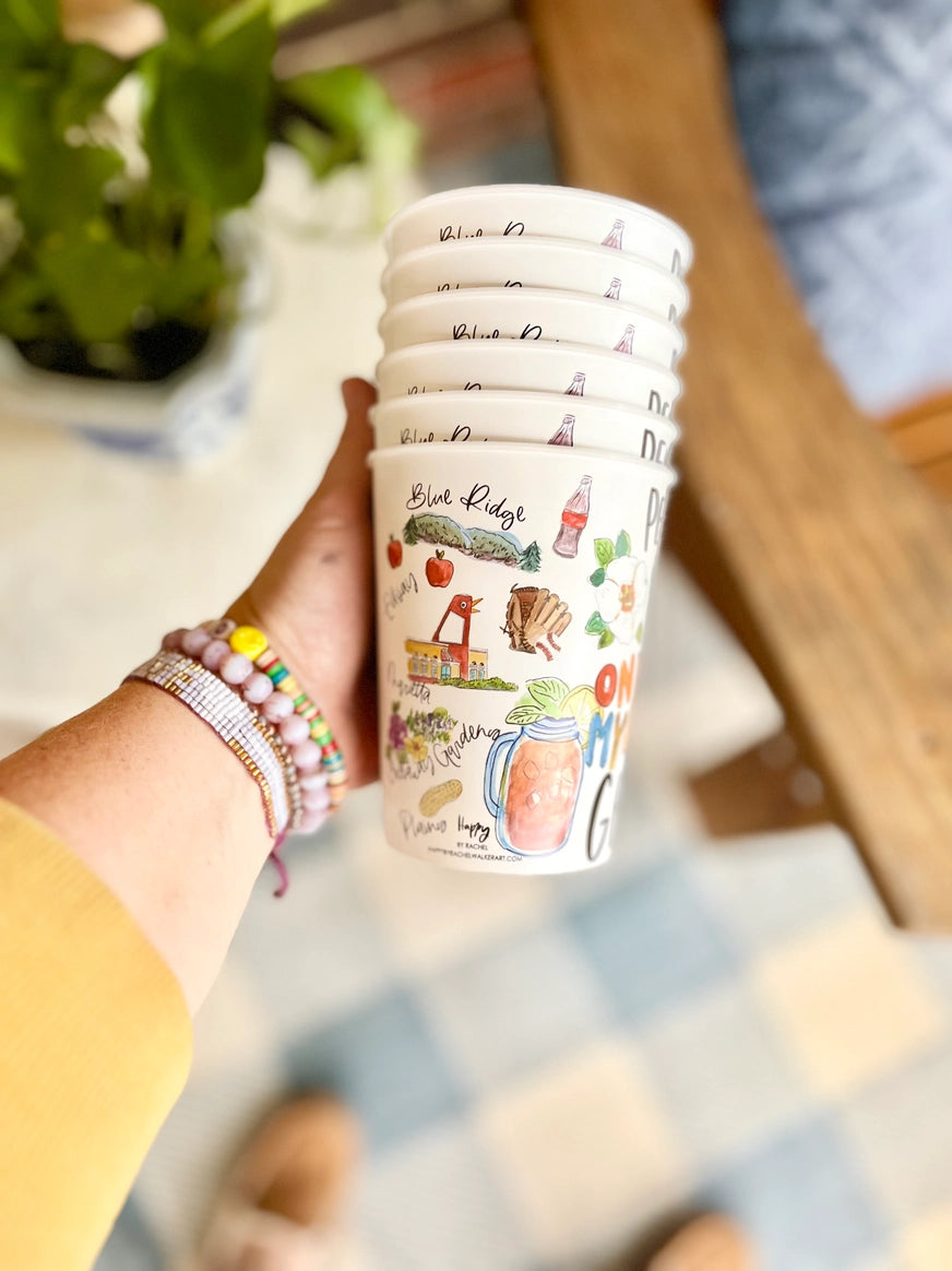 Georgia Party Cups