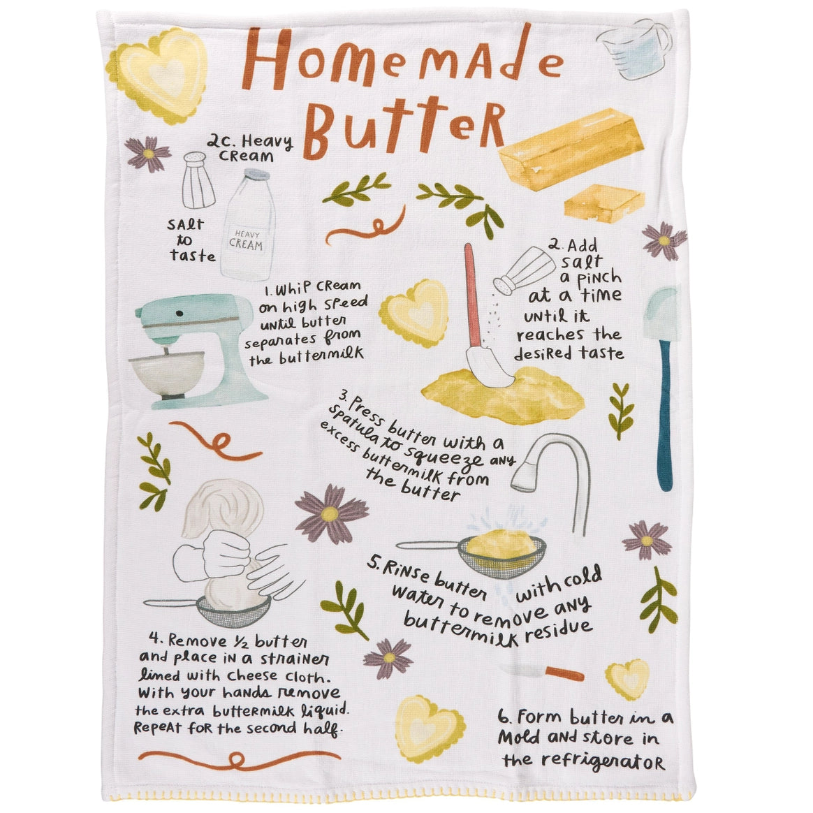 Homemade Butter Kitchen Towel