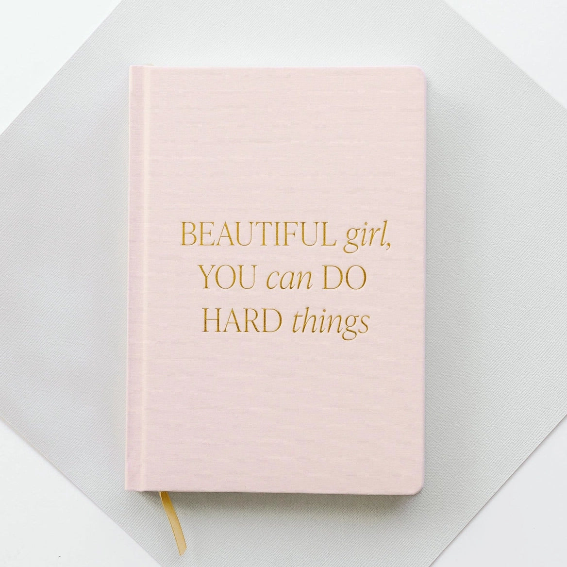 Beautiful Girl Fabric Journal