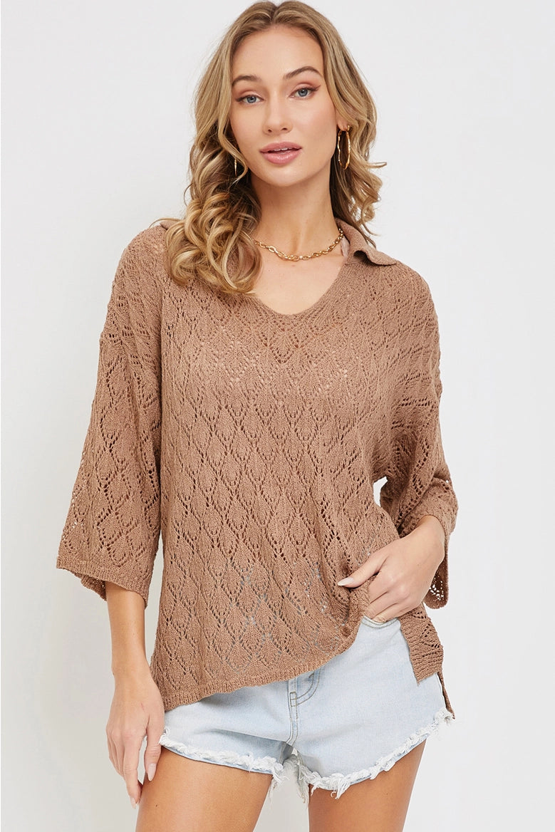 Lightweight Sweater Top